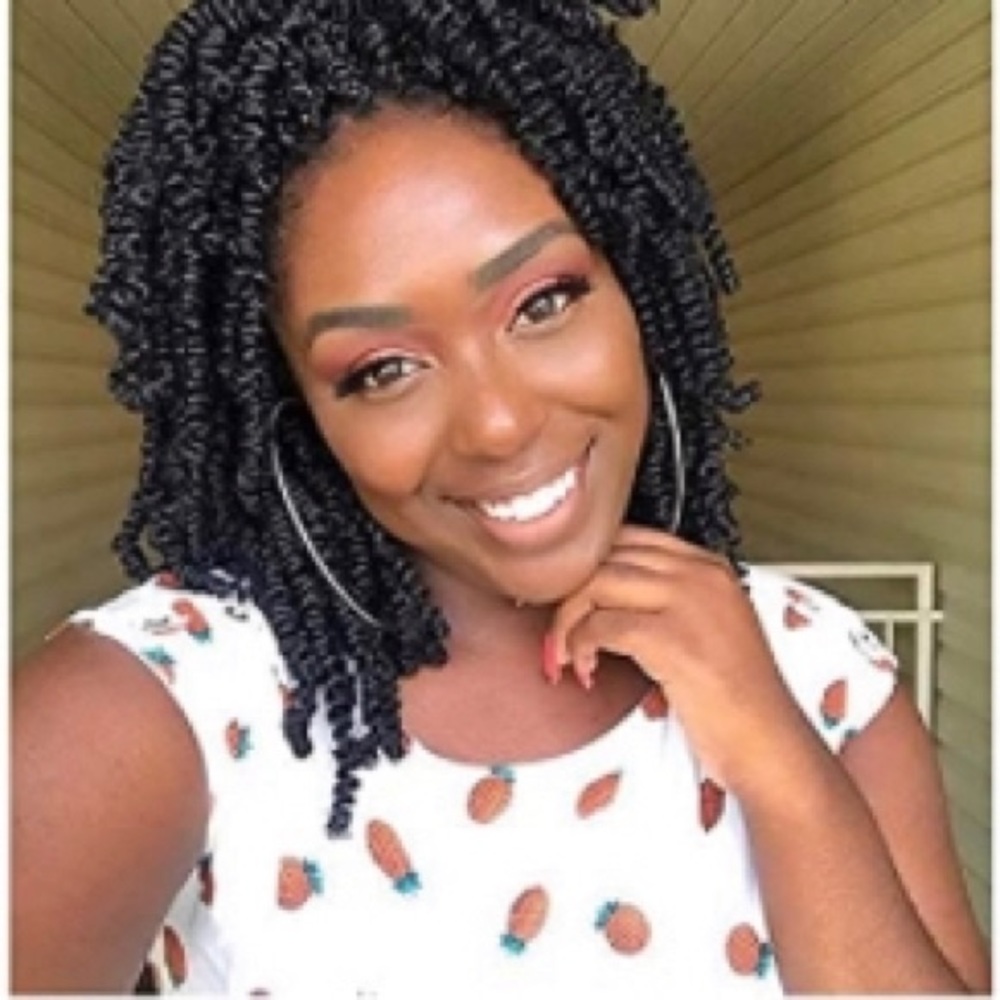 Spring twist crochet hair